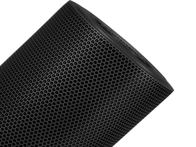 Petek Paspas Siyah 40x60cm – Kaymaz Petek Desenli PVC Endüstriyel Islak Zemin Matı