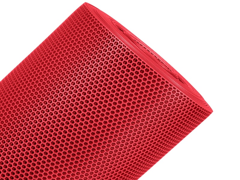 Z Mat Paspas Kırmızı 40x60cm – Kaymaz PVC Havuz Kenarı ve Banyo Paspası